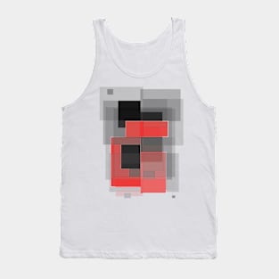 Abstract Squares Tank Top